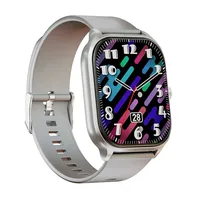 Montre connectée Y16 avec modes multisports, tracker d'activité 2,01 pouces, appels Bluetooth, étanche, compatible avec l'application Da Fit pour hommes et femmes
