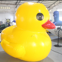 Piscine gonflable en forme de canard jaune, flotteur d'extérieur pour usage Commercial, 5M, nouveauté
