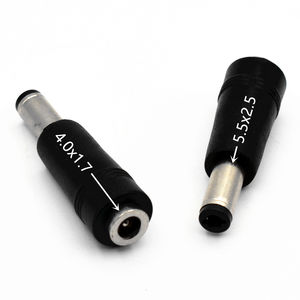 Conector de <span class=keywords><strong>Adaptador</strong></span> de Corriente CC <span class=keywords><strong>a</strong></span> CA Macho y Hembra, <span class=keywords><strong>6.3</strong></span> 6.0 5.5 4.8 4.0 <span class=keywords><strong>3.5</strong></span> 2.5 2.1 1.7 1.3 mm 3.5mm 2.5mm 2.1mm 5.5mm 1.3mm - Product Image 5