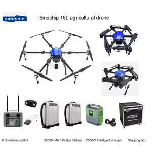 Pulvérisateur Agricole à <span class=keywords><strong>Drone</strong></span> de 16 L, Fumigation, Pulvérisation Agricole, Pulvérisateur Hexacoptère, Réglage de la Taille des Particules Atomisées Disponible - Product Image 2