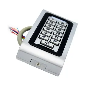 Wiegand-teclado táctil de 26-37 bits, Control de acceso a prueba de agua IP68, Rfid, tarjeta inteligente, Lector independiente Fob