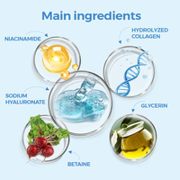 Masque facial en hydrogel coréen au collagène et à la vitamine C, hydratant et absorbant, OEM, marque privée