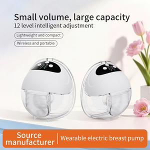 Tire-lait portable silencieux de qualité hospitalière avec 4 modes et 12 niveaux, écran LED, longue autonomie de la batterie et embout de 27 mm - Product Image 4