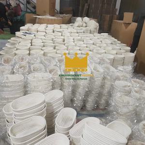 Cesta de Ratán Artesanal para Fermentar Pan de Levadura, Brotform Ovalado con Forro de Lino Extraíble - Product Image 6