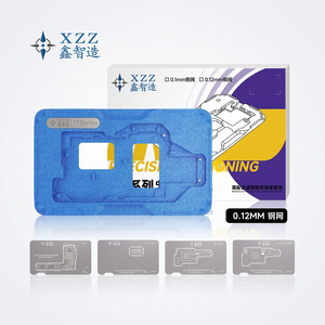 แพลตฟอร์มปลูกบัดกรีชั้นกลางเมนบอร์ด XZZ สำหรับ <span class=keywords><strong>iPhone</strong></span> <span class=keywords><strong>X</strong></span> -17 ซีรีส์ ชุดอุปกรณ์ซ่อมแซมแบบสเตนซิล XZZ สำหรับงานรีบอลลิ่งบนมือถือ - Product Image 1