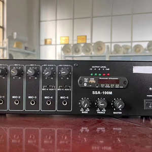 Loa khuếch đại di động SSA-100M 100W với kết nối USB/<span class=keywords><strong>Bluetooth</strong></span> - Product Image 1