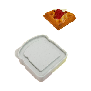 Boîte à lunch rigide oblongue haut de gamme, étanche, avec compartiment à pain et rangement pour toasts, idéale pour les sushis et les articles de cuisine - Product Image 5