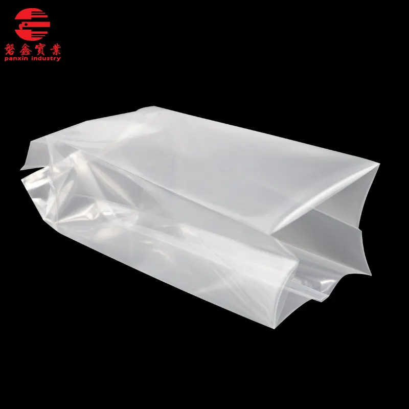 Factory Custom Clear Side Gusset Plastic Bags Packaging Food Grade Packaging Popsicle Ice Cream Bag