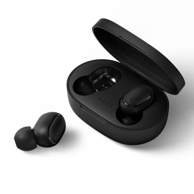 True Wireless 5.0 bluetooth Stereo TWS in Ear Mic Handsfree Earbuds for Redmi Airdots