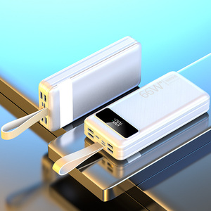Batterie Externe Li-Polymère Haute Capacité 66W avec Charge Rapide 50000mAh, Charge Sans Fil, Interfaces d'Entrée Type-C Micro USB - Product Image 2