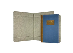 Wholesale Restaurant Leather Menu Cover Eco Leather Menu Holder Double Page Menu Covers Restaurant - Product Image 2