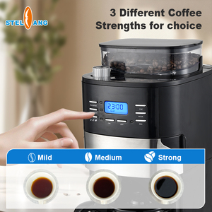 <span class=keywords><strong>Machine</strong></span> à café électrique professionnelle américaine <span class=keywords><strong>programmable</strong></span>, <span class=keywords><strong>machine</strong></span> à café <span class=keywords><strong>grain</strong></span> à tasse pour la maison, l'hôtel et la voiture - Product Image 3