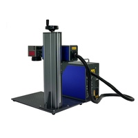 Máquina de Grabado Láser de Fibra Focuslaser de 60W, Marcador Automático para Acrílico, Cristal, Madera, Papel, Piedra y Goma, Refrigerado por Aire