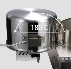 Neue Kommerzielle Desktop-Kugelpopcornmaschine <span class=keywords><strong>mit</strong></span> Gasheizung für Buttergeschmack Kleine <span class=keywords><strong>Popcorn</strong></span>-Herstellungsmaschine - Product Image 4