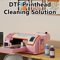 Kit Larutan Pembersih Printhead untuk Printer DTF M1630 Pro 250ml Cairan Pembersih Biru Cairan Perbaikan Merah Penghilang Nozzle Tersumbat