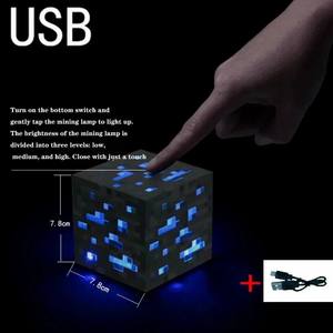 Lámpara de Minerales a Pilas, Múltiples Colores, 3 Modos de Luz, Función de Luz Nocturna, Periférico de Juego, Derivado de Animación - Product Image 2
