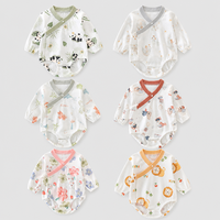 Combinaison pour bébé nouveau-né à manches longues, body bébé en coton, prix d'usine