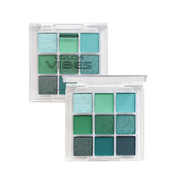 Palettes de fard à paupières à la mode 2024 maquillage diamant palette de fard à paupières 9 couleurs mini palette de fard à paupières