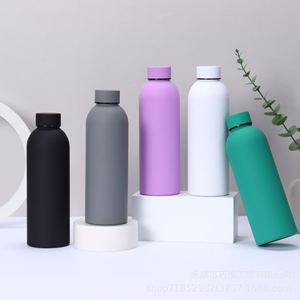 All Weather Applicable 304 Vacuum <b>Bottle</b> Daily Driving Office Break Stainless Drinking <b>Flask</b> Wholesale Custom Pattern - Product Image 5