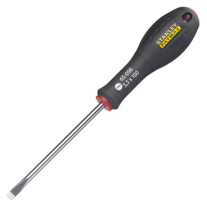 Tournevis Stanley Fatmax 5,5x100mm à pointe plate, outil professionnel - Product Image 1