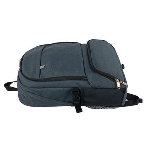 Customizable School & Business <b>Backpack</b> Waterproof <b>With</b> Shoe <b>Compartment</b> and Zipper Closure OEM Polyester Lining - Product Image 6