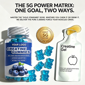 OEM Pure Natural <span class=keywords><strong>Sport</strong></span> 5000mg Monohidrato de Minerales 400m <span class=keywords><strong>Gel</strong></span> de Creatina Gomitas de Creatina - Product Image 3