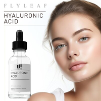 Sérum Visage Végan Anti-Âge Éclaircissant et Blanchissant 4-en-1 à l'Acide Hyaluronique et Vitamine C, Marque Privée, pour Soins de la Peau