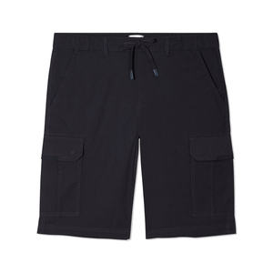 Mens Cotton Cargo Shorts Mid Knee Zipper Breathable Quick Dry <b>Drawstring</b> Closure Summer Casual Plus Size Friendly Custom Logo - Product Image 1