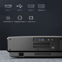 Projecteur laser 4K à ultra courte focale U52, 5300lm HDR10 DLP, projecteur intelligent Android pour les entreprises, les salles de classe, les expositions