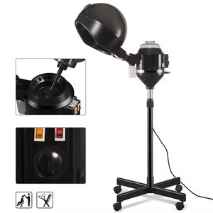 Peluquería profesional Barbero Vaporizador de pelo negro Diseño moderno Equipo de salón de belleza Material de metal - Product Image 6