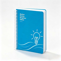 Carnet à spirales A5 personnalisé, planificateur quotidien et hebdomadaire, journal avec papier écologique