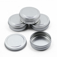 Mini petite boîte ronde en fer Boîte cosmétique en fer Petites boîtes rondes en métal universelles