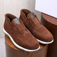 Chaussures de marche pour hommes en maille respirante, style italien original, pour toutes les saisons