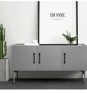 Modern Zinc Alloy Furniture Handles for Wardrobe Cabinet <b>Drawer</b>-Easy Installation for Bedroom School (Customized Color) - Product Image 2