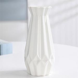 Minimalist White Nordic Creative Ceramic Vase With Hydroponic Function for Living Room Dried <b>Flower</b> <b>Display</b> Decoration Wholesale - Product Image 5