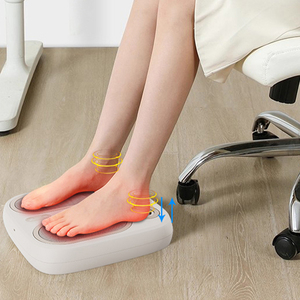 Equipo de masajeador de pies Shiatsu con calefacción eléctrica, máquina de masaje de pies eléctrica vibratoria, masajeador de pies de amasado profundo - Product Image 4