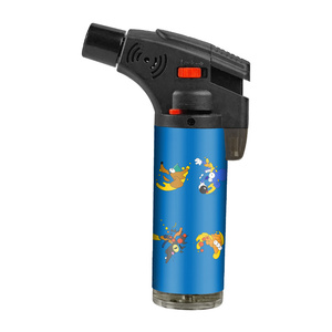 2023 Hot Sale Custom Logos Windproof Eco-Friendly Portable <b>Torch</b> Lighter Making Machine for Business Gifts & Wholesales - Product Image 4