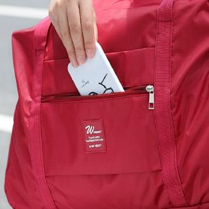 กระเป๋าออกกำลังกายแบบมีโลโก้สั่งทำได้ สำหรับผู้หญิงและผู้ชาย กระเป๋าสะพายกีฬาไนลอน กระเป๋าเดินทางแบบมีช่องใส่ของเปียกและรองเท้า สำหรับฟิตเนส โยคะ - Product Image 5