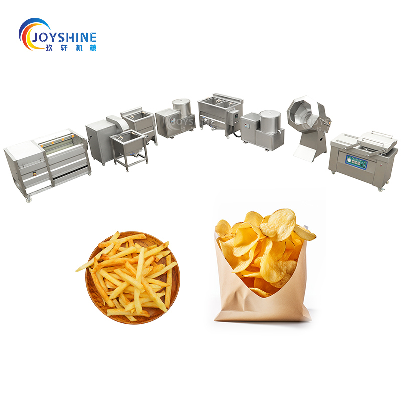 Semi Automatic French Fries Production Line