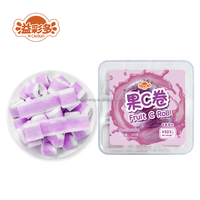 Caramelos de Goma con Sabor a Uva en Tiras, Directo de Fábrica, Bolsa Resellable, OEM, Marca Privada, Venta al Por Mayor, Importador