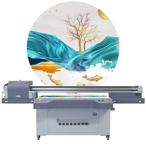 NTEK UV Flatbed Printer print on acrylic panel printing machine with print head CE4