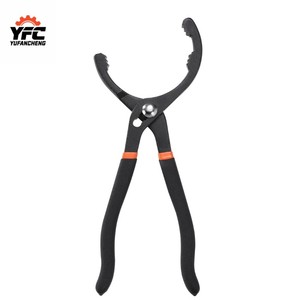 Vente directe du fabricant Pince de retrait de filtre à huile isolée pour réparation automobile Clé Outils spécialisés en acier au carbone - Product Image 1
