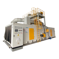 Machine de sablage à rouleaux robuste Q69 pour le décapage de la rouille des poutres en H et des structures en acier, ligne de préparation des surfaces métalliques