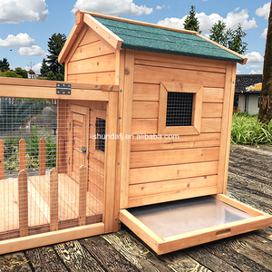 SDR025 Eco-Friendly Wooden <b>Rabbit</b> Hutch-Outdoor All Seasons Pet House - Product Image 3