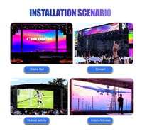 Modulares Großes LED-Mietpanel Flexibles Film-Display für Indoor-Outdoor-Veranstaltungen Bühnen Messen Marketing Werbung