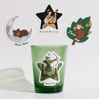Étiquettes holographiques autocollantes résistantes à l'huile, durables et écologiques pour flacons de parfum, gouttes oculaires et gel douche de 10 ml, marque privée OEM