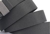 Vente en gros de ceinture en sangle de nylon pour hommes avec boucle magnétique en alliage ceinture tactique en nylon réglable pour hommes
