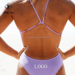 High Quality Comfortable and Long-lasting Custom <b>Print</b> Sport Fitness Swimwear Custom Vita Fabric Competition Swimwear With logo - Product Image 3