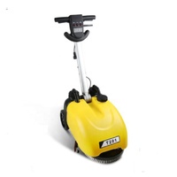 Nettoyeur de sols électrique rotatif de 13 pouces, petite machine de lavage et de nettoyage pour sols, polissage à basse vitesse, nettoyage des tapis