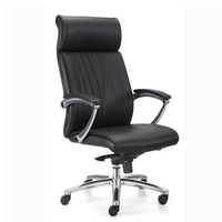 Chaise de bureau pivotante de luxe pour dirigeants, production en gros d'usine, mobilier de bureau, chaise de bureau en cuir pour écoles, hôpitaux, hôtels